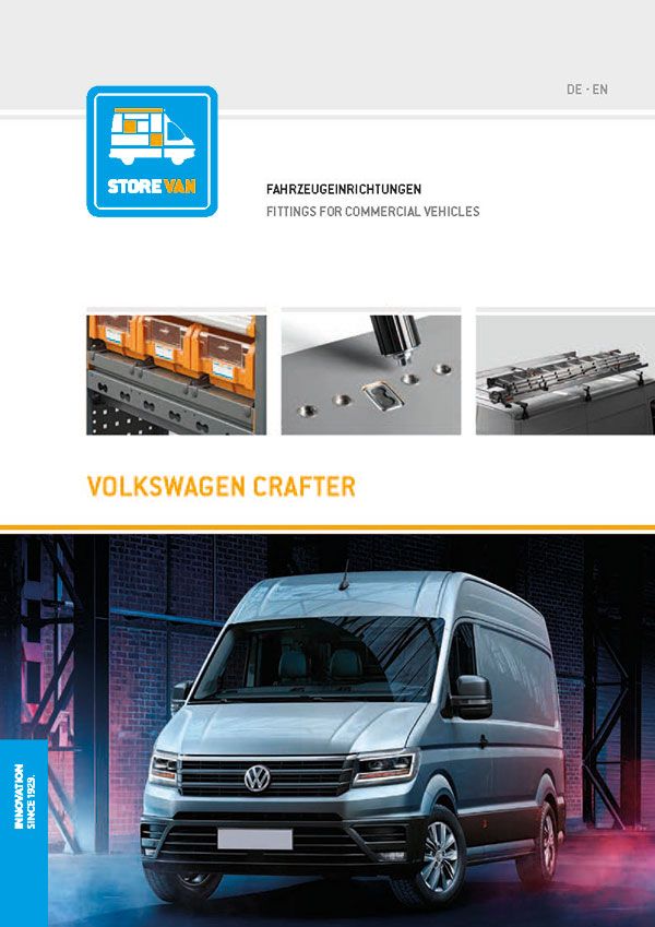 Katalog Volkswagen Crafter Fahrzeugeinrichtung