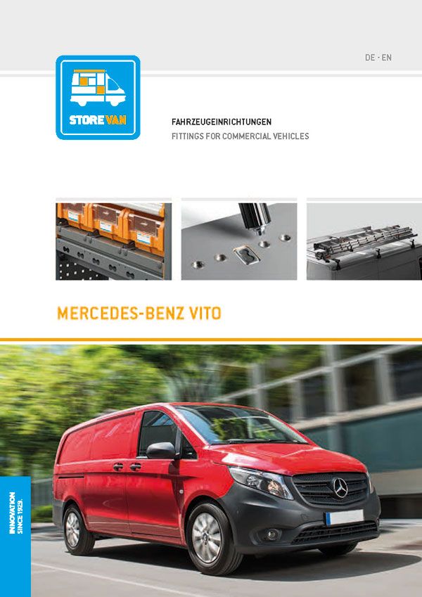 Katalog Mercedes Benz Vito Fahrzeugeinrichtung