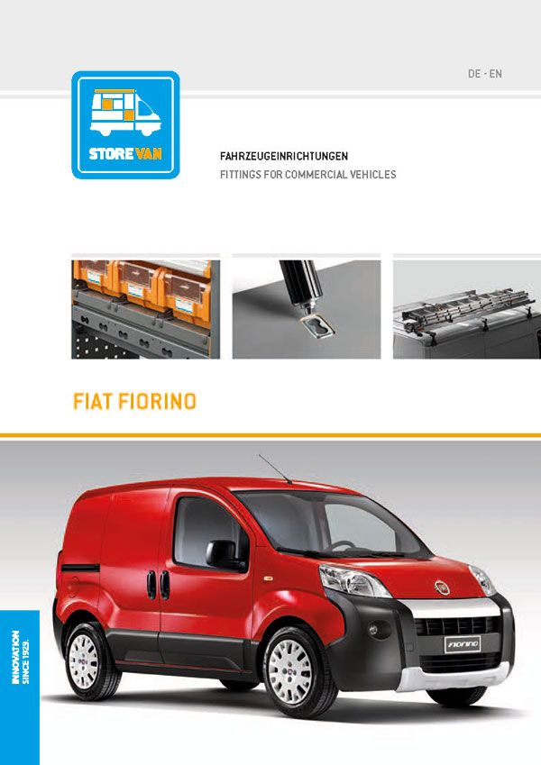 Katalog Fiat Fiorino Fahrzeugeinrichtung