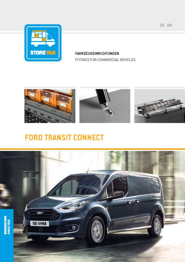 Katalog Ford Connect Fahrzeugeinrichtung