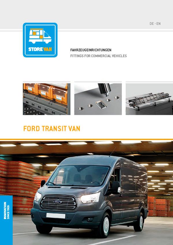 Katalog Ford Transit Fahrzeugeinrichtung